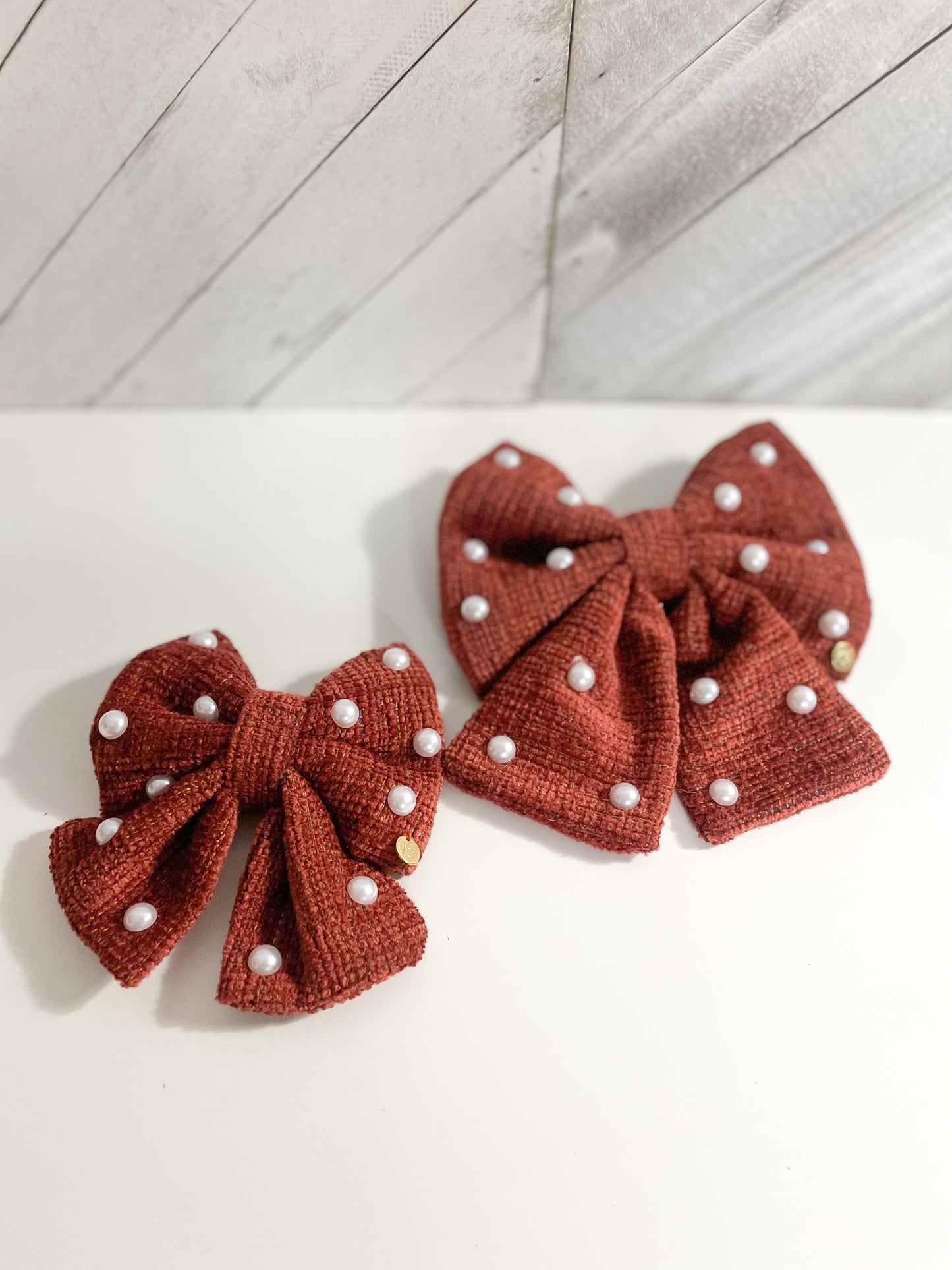 Autumn Pearl Sailor Bow