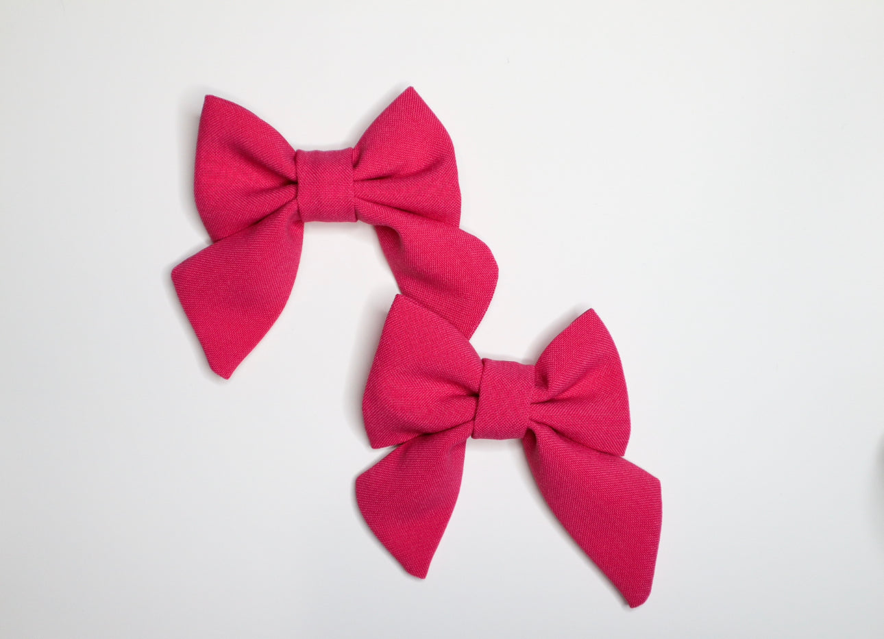 Fuchsia Hair Bow