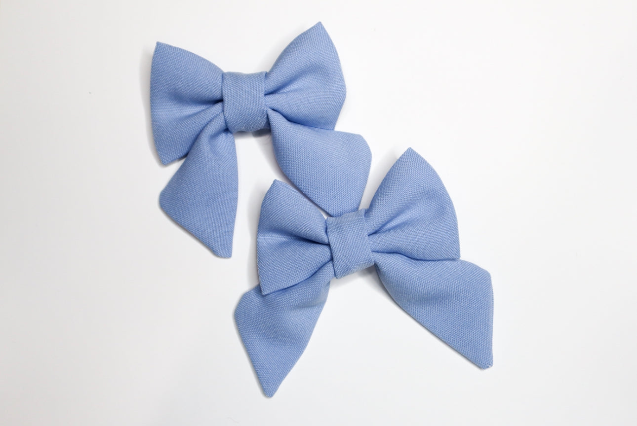 Light Blue Hair Bow