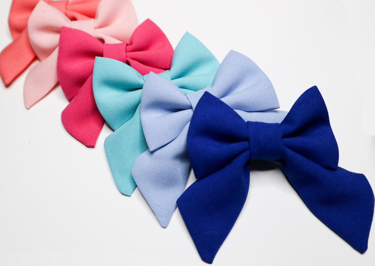 Mint Blue Hair Bow