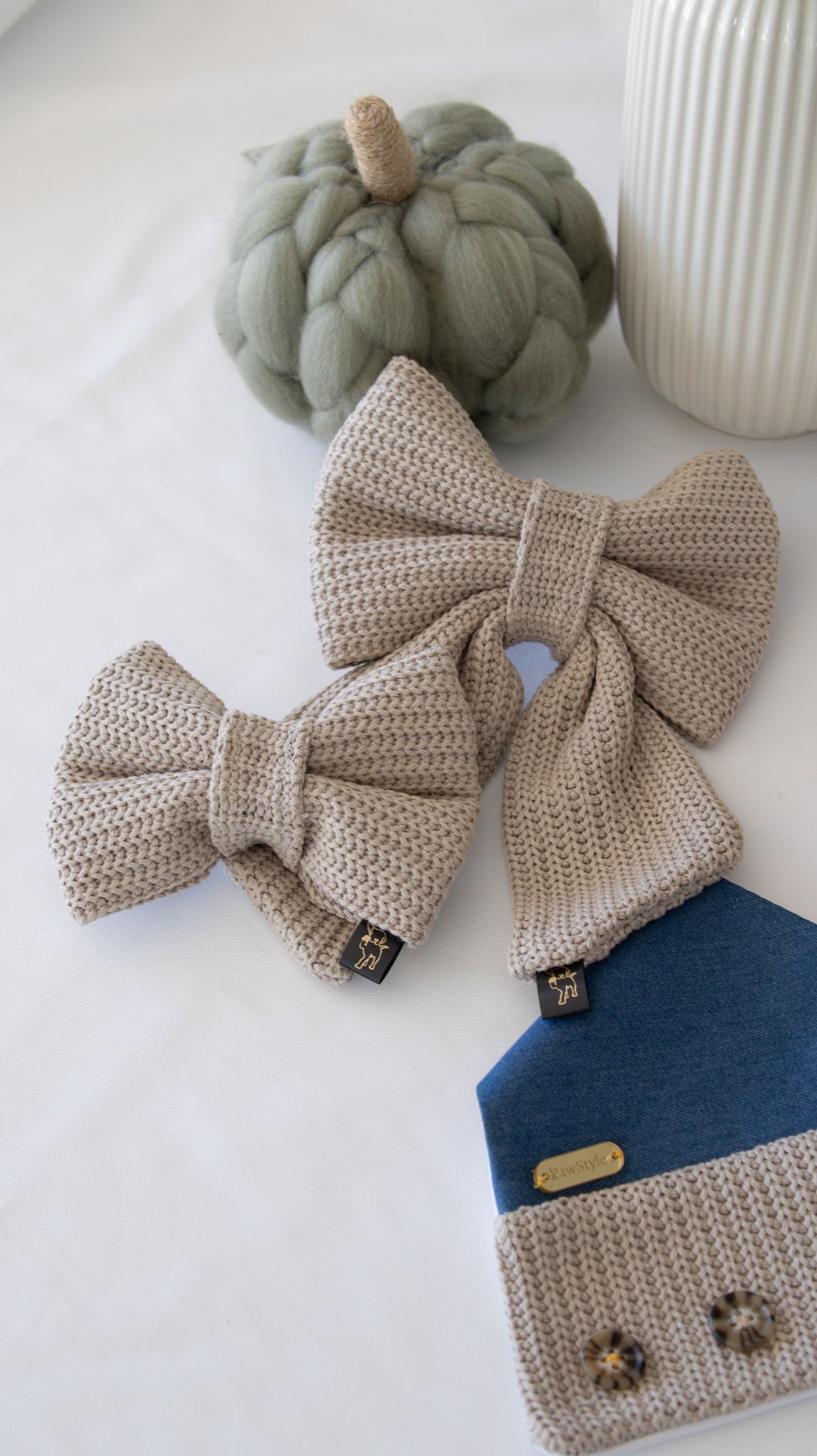 Sweater Sand Sailor bow and Bowtie