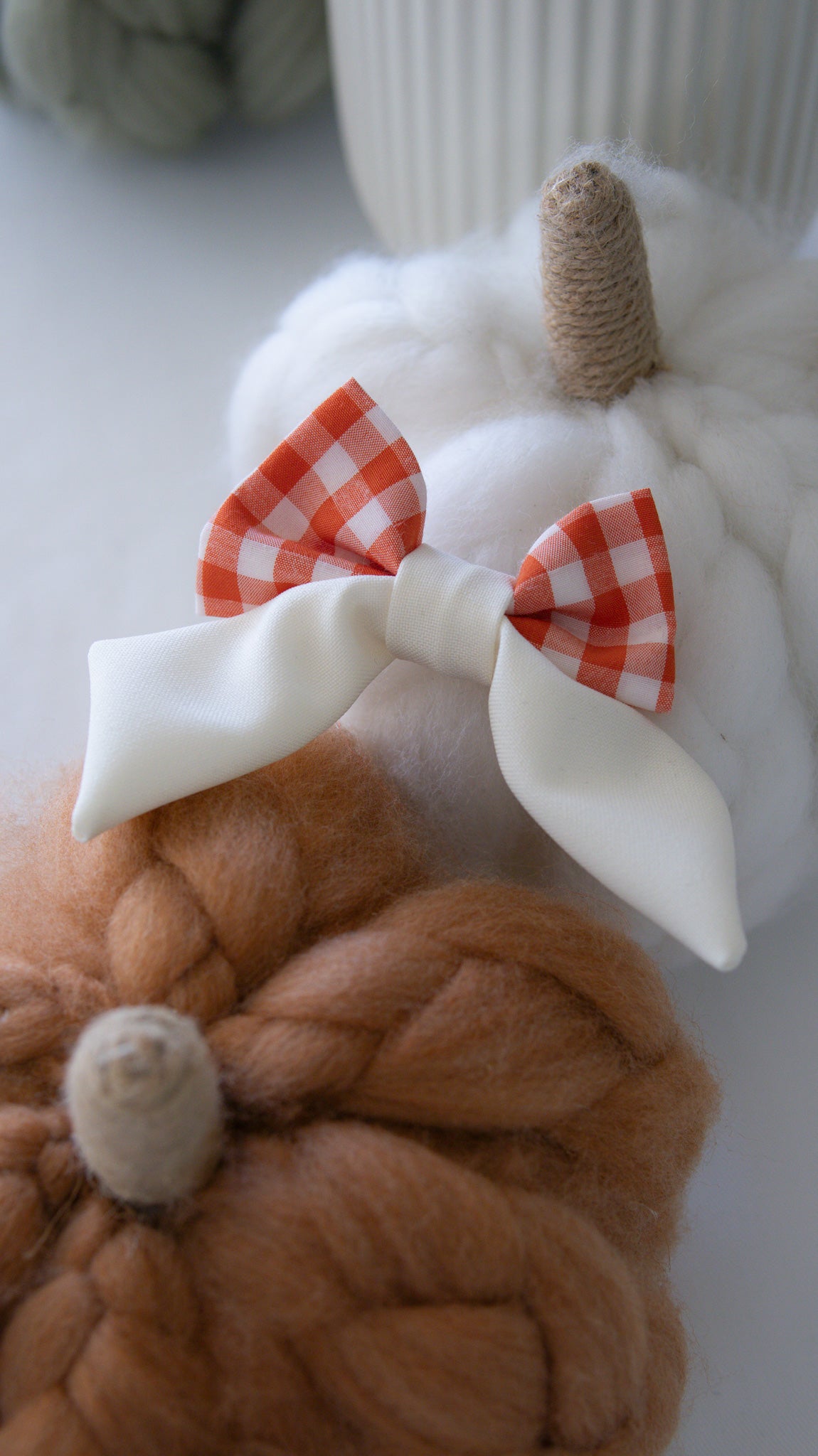 Pumpkin Pie Hair Bow