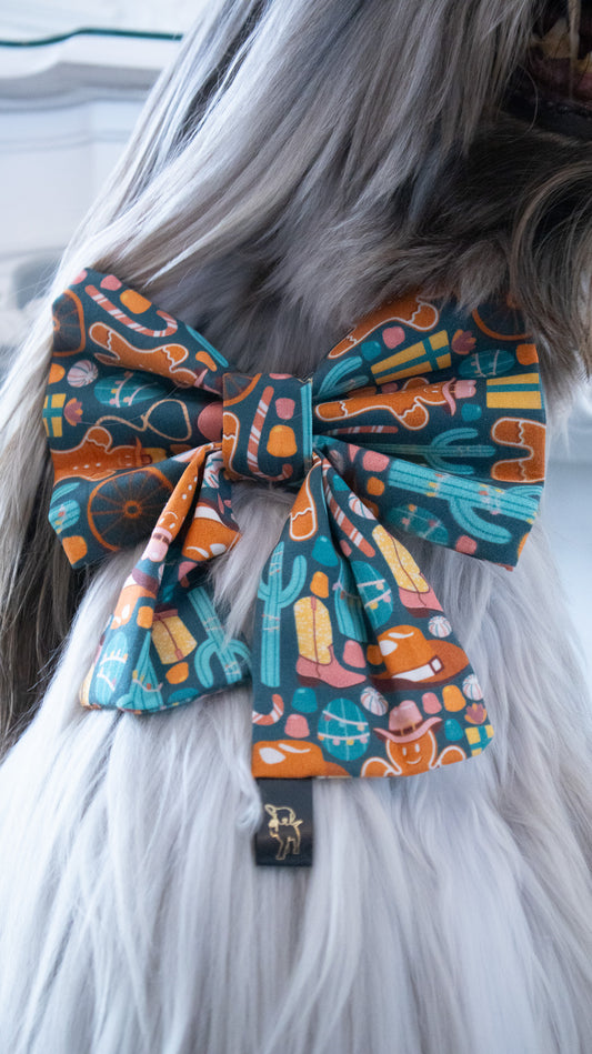 Gingerbread Sailor Bow