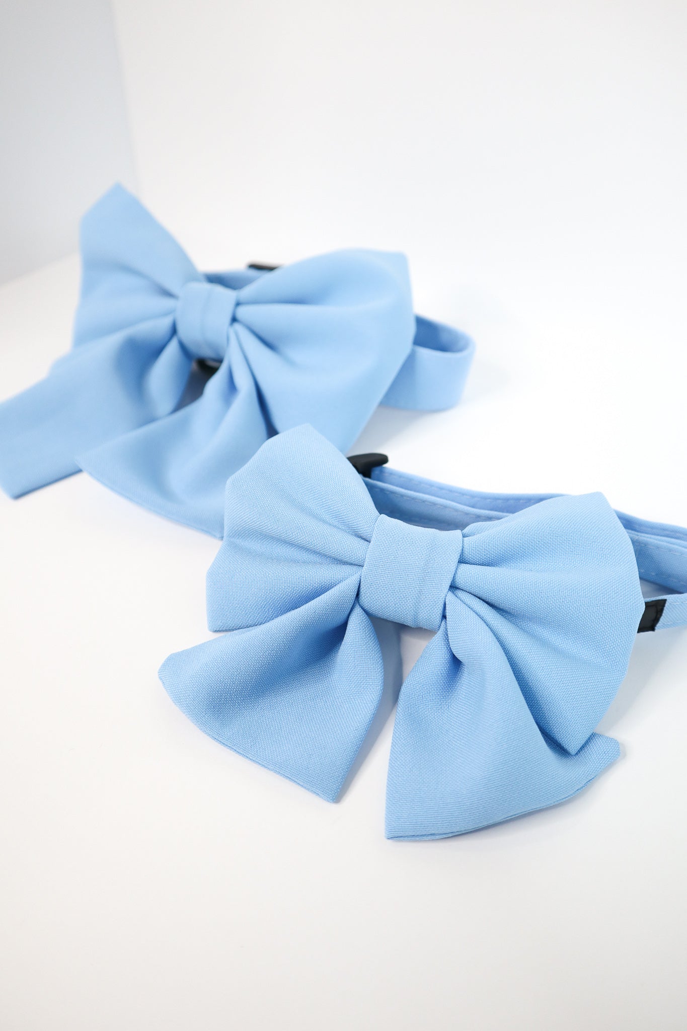 Baby Blue Sailor Bow