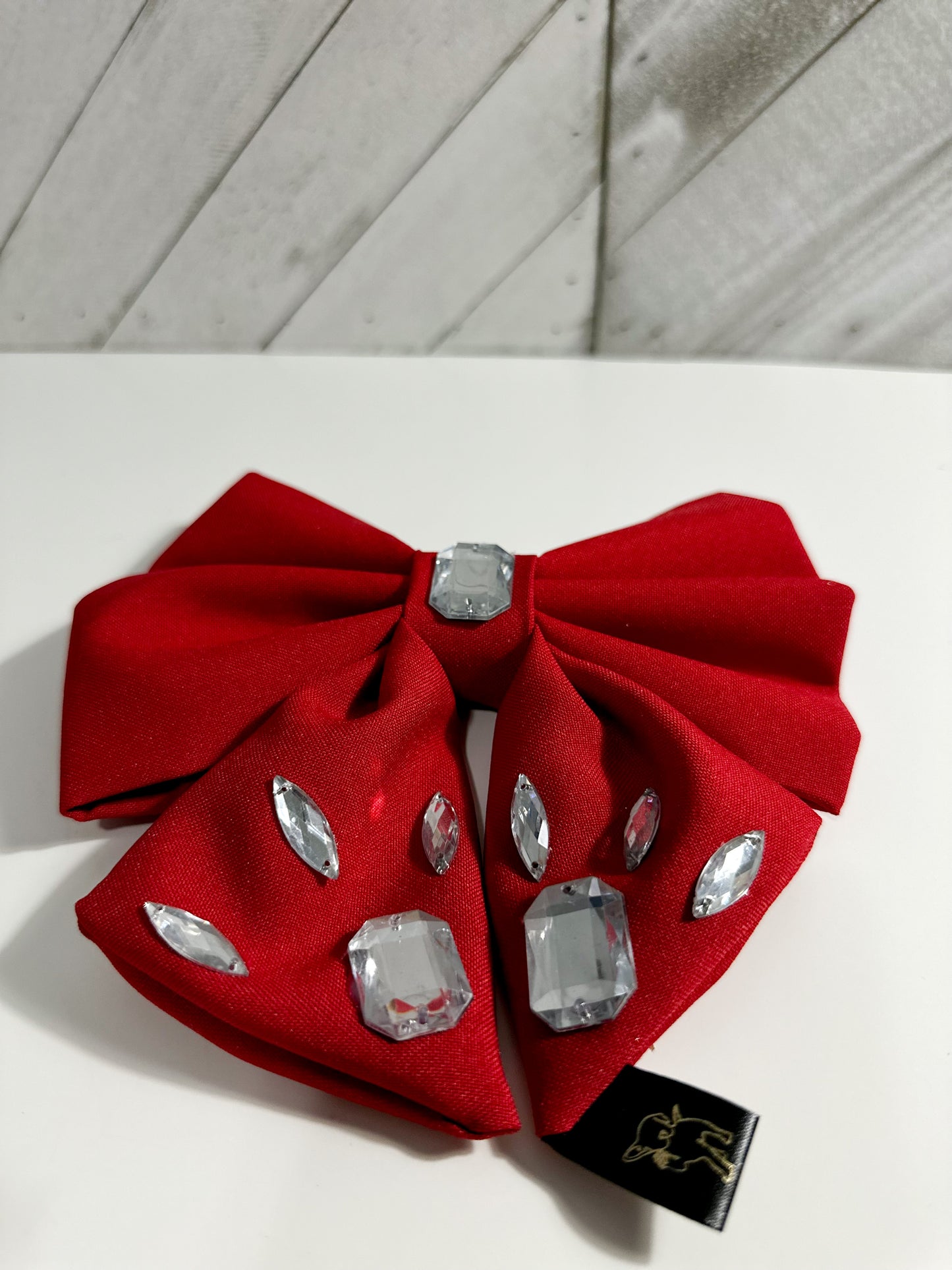 XO Red Sailor Bow