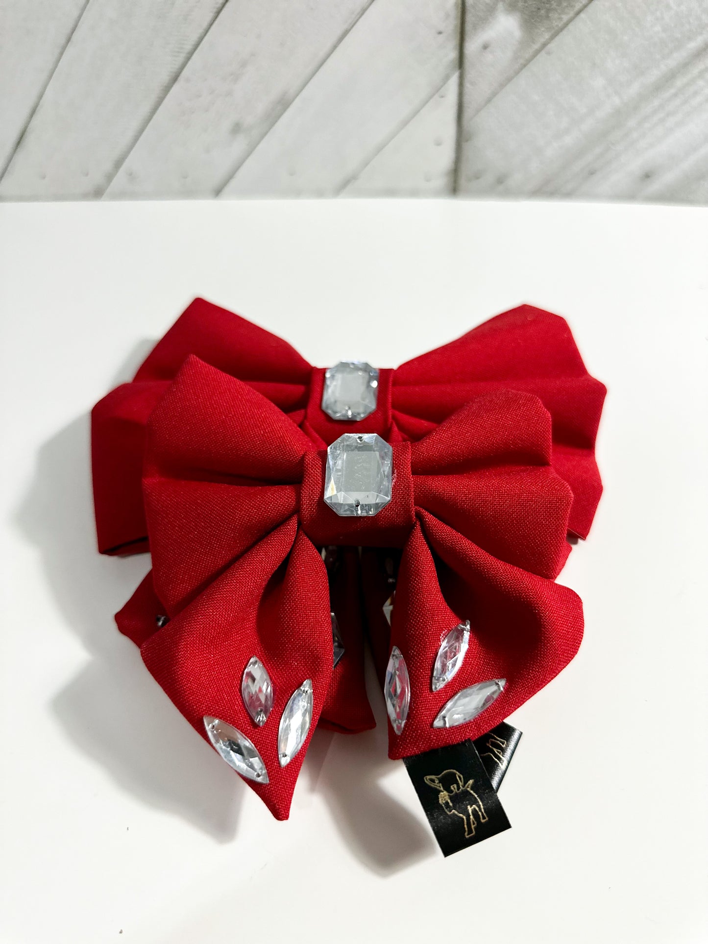 XO Red Sailor Bow