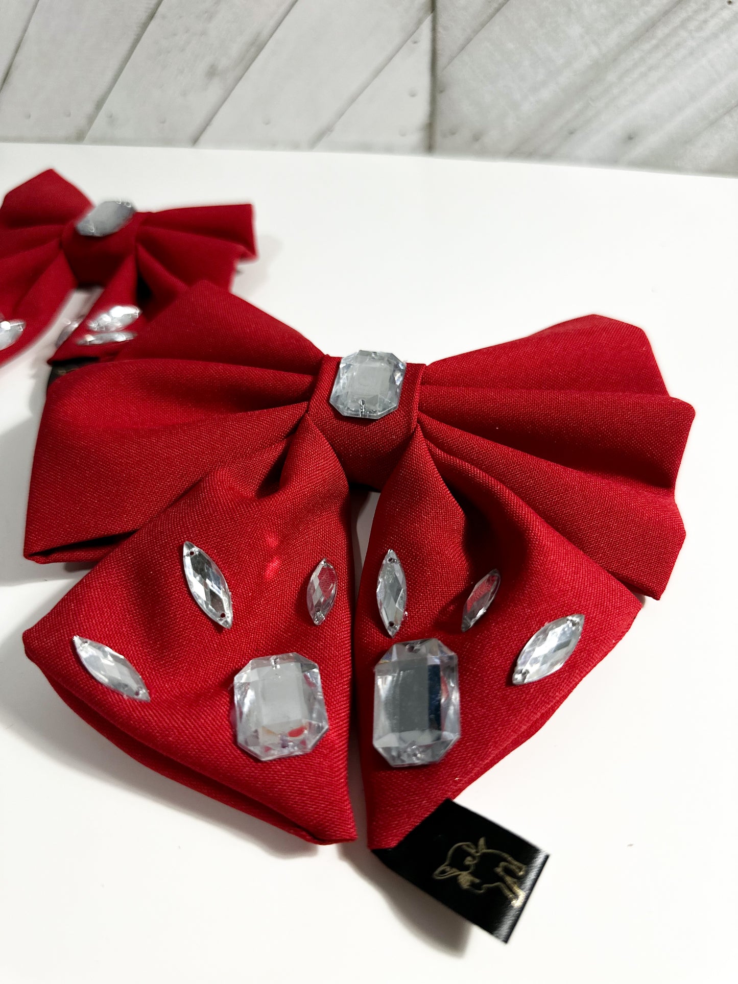 XO Red Sailor Bow