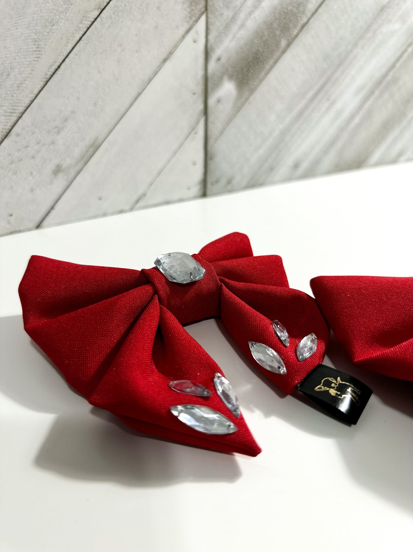 XO Red Sailor Bow